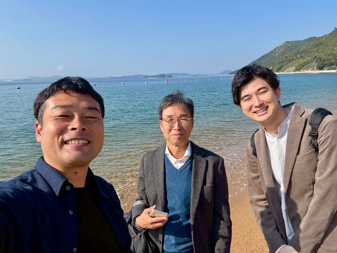 一般社団法人ピリカ様 - 渋川海岸を視察されました